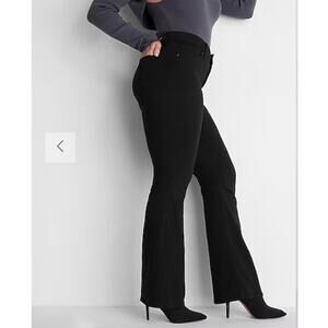 NWOT Never Worn | Express | Curvy Mid Rise Black Bootcut Jeans | Size 8R